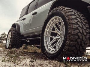 Ford Bronco Custom Wheels - HFX-1 by Vossen - Polished Silver Ford Bronco Custom Wheels - HFX-1 by Vossen - Polished Silver